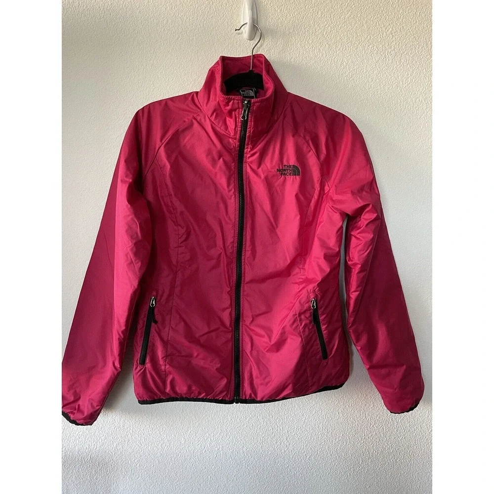 The North Face‎ Jacket Women Pink/Red Small Warm Winter Jacket Zip Up Jacket